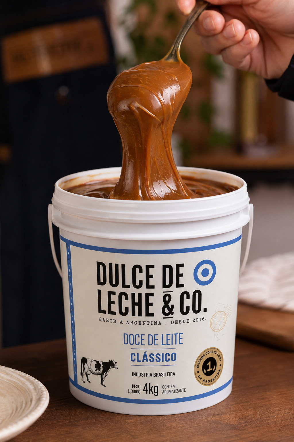 Doce de Leite Confeitero 4Kg FOOD SERVICES