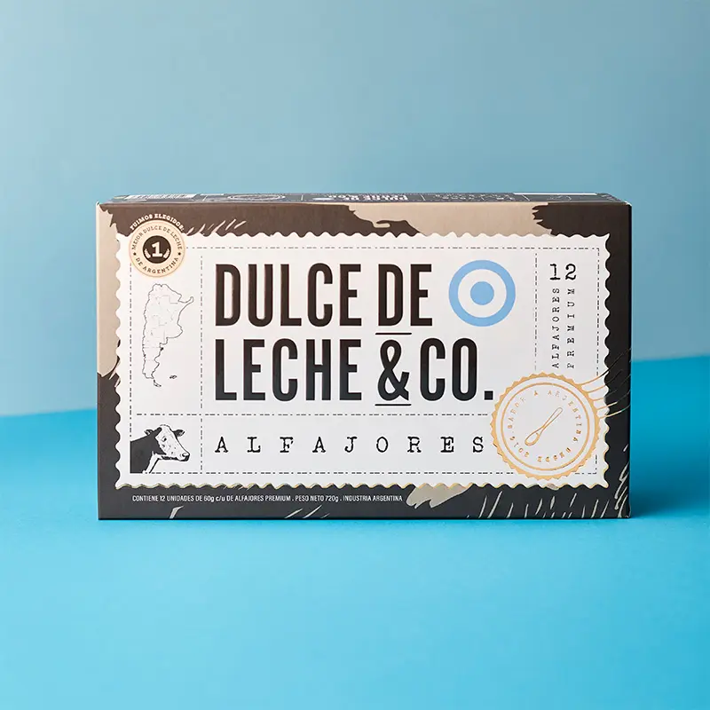 ALFAJORES DDL&CO TRILOGIA CAJA DE 12 UNIDADES